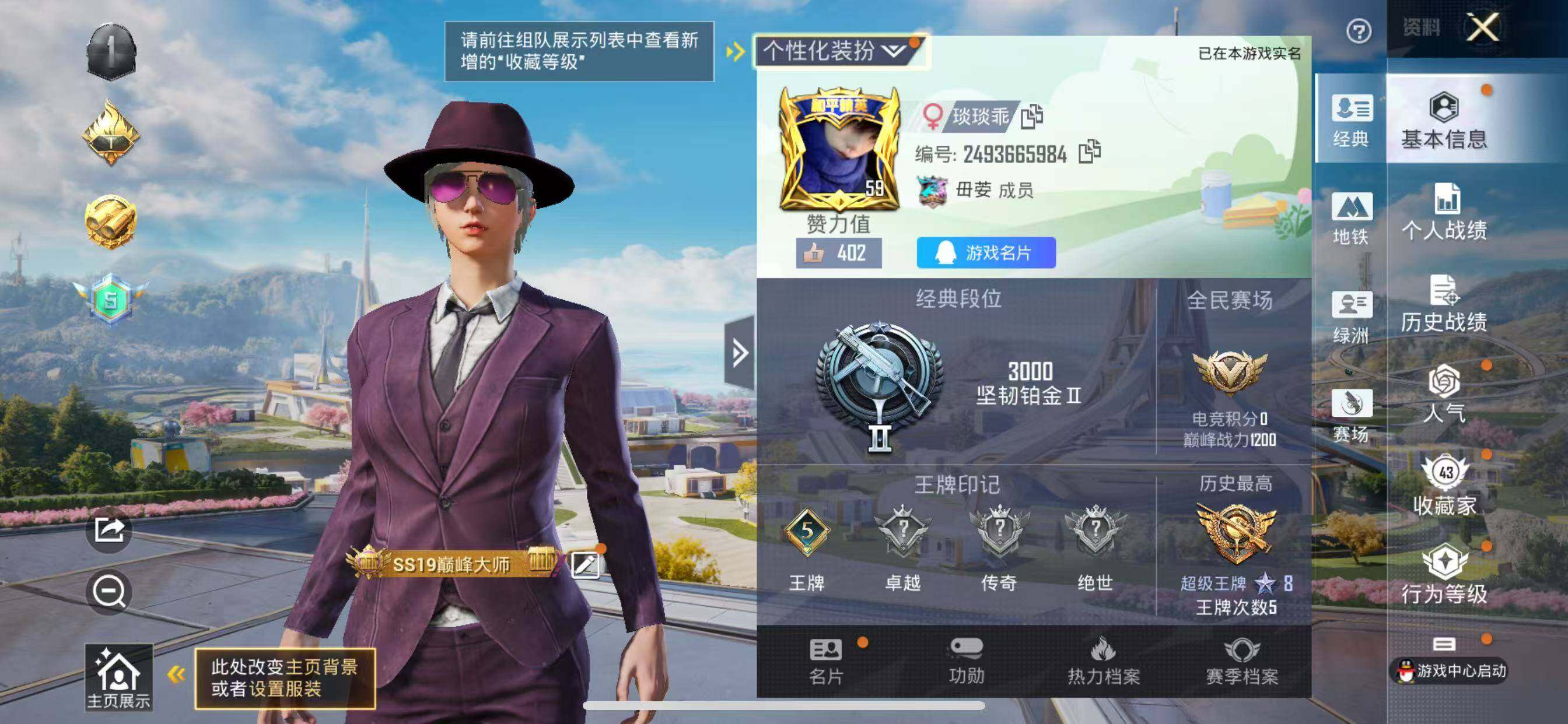 和平精英【苹果QQ】【商品标题】：苹果 手Q-4粉装-2特效枪-2载具-2粉色飞行器-35365热