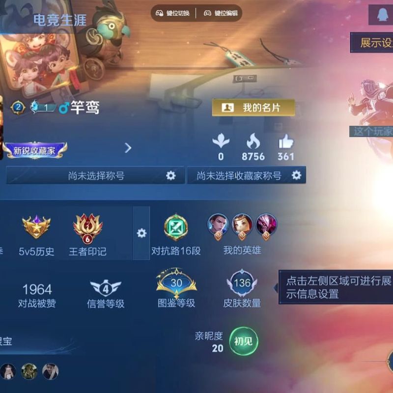 王者荣耀【安卓QQ】[王者荣耀]V76传说32史诗137皮肤至尊星耀I