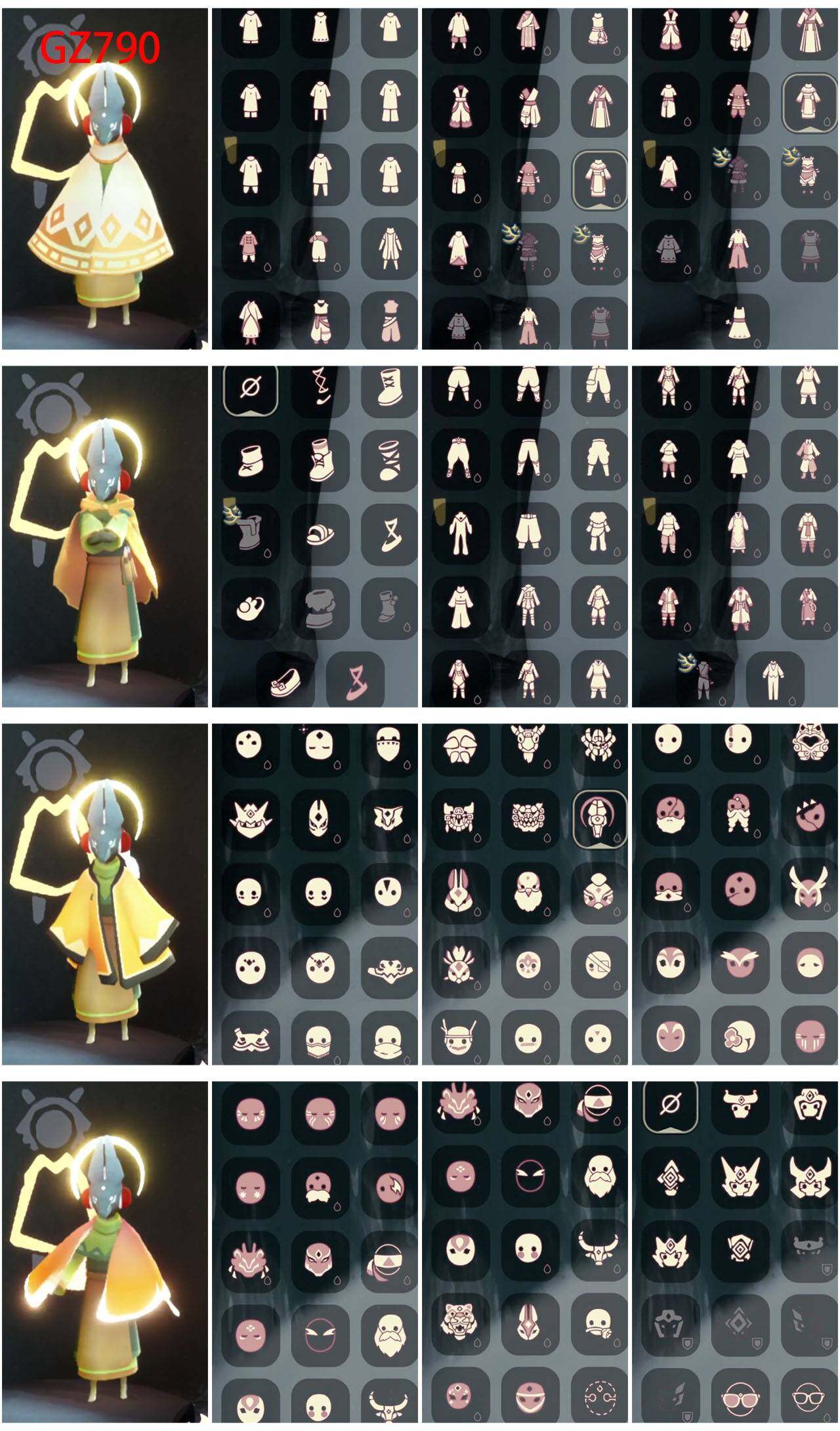 16季11翼白梟阿努比斯超凡風(fēng)旅套裝絆愛套裝飛蛾斗篷闊腿牛仔褲冥龍?zhí)籽bTGC黑