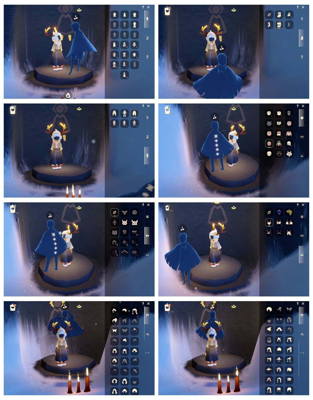 蝙蝠玫瑰枭多复刻千蜡蝙蝠套12季 巫师帽 小狗发箍 九色鹿角 女巫犄角 圣诞鹿