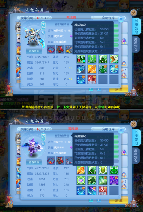 （一年换绑）（140龙宫）江山如画/有双重/不送邮箱/4件14 2件12 12满魂（1准满）2专属血脉 6红10黄血脉