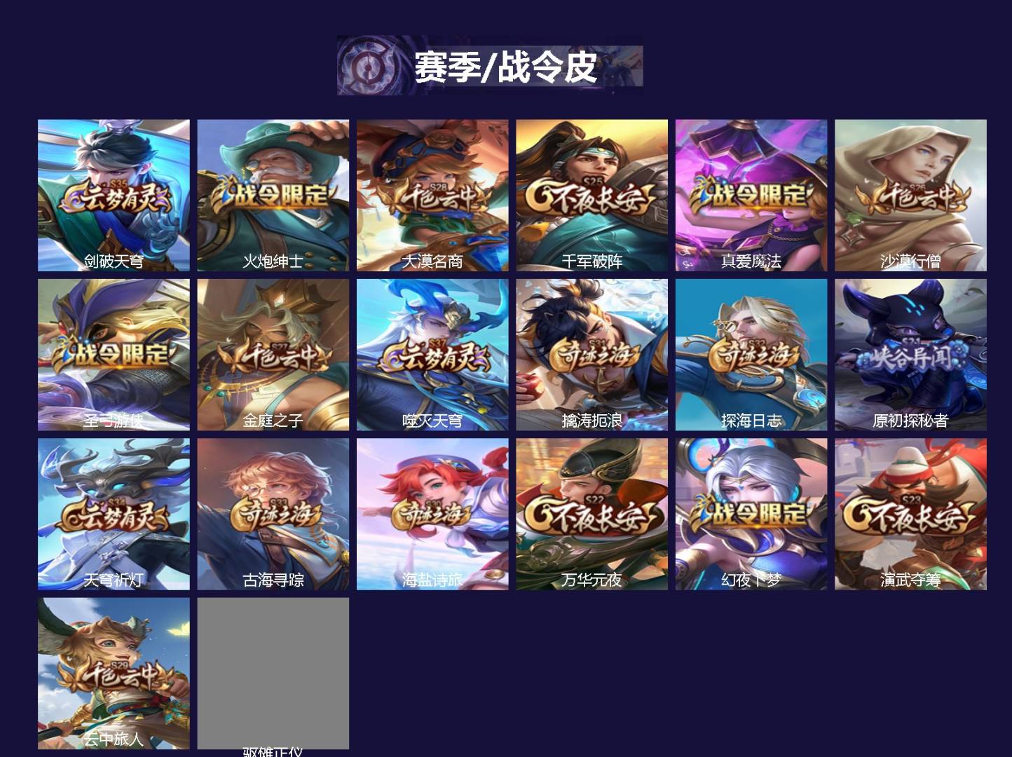 [16952865]V6 1典藏 3傳說 126英雄 271皮膚 可修改實名