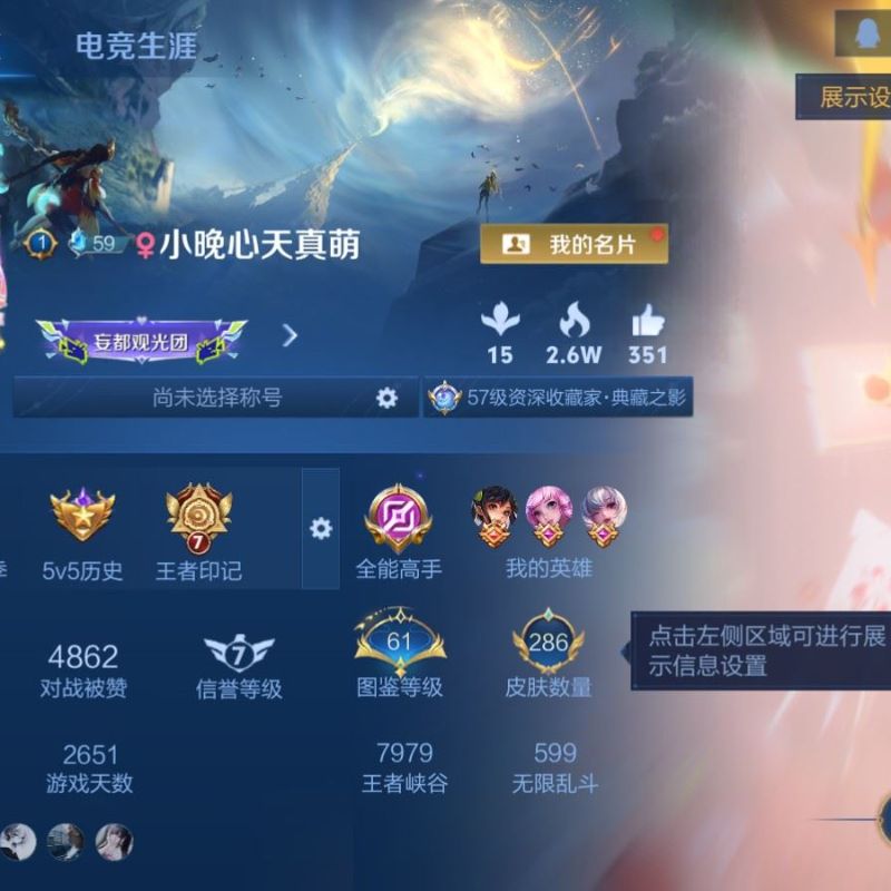 二四四七二八二_[王者荣耀]V71典藏10传说75史诗286皮肤至尊星耀V